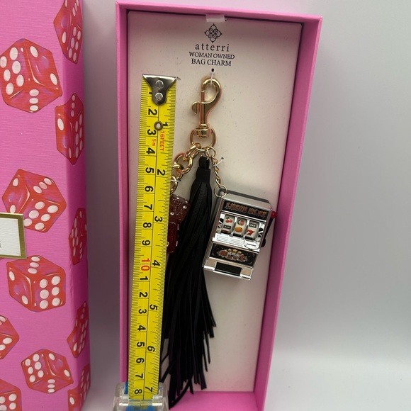 *New* Atterri Dice, Gaming Machine, and Tassel Bag Charm - Picture 5 of 7